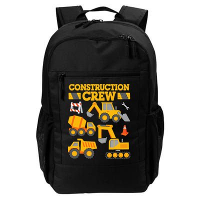 Construction Crew Worker Excavator Backpack