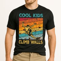 Cool Climb Walls Extreme Sport Rock Climbing Bouldering Cooling Performance Crew T-Shirt