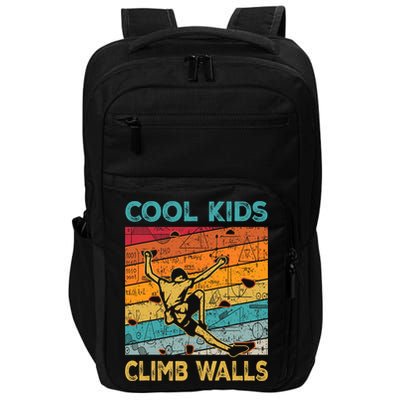 Cool Climb Walls Extreme Sport Rock Climbing Bouldering Impact Tech Backpack