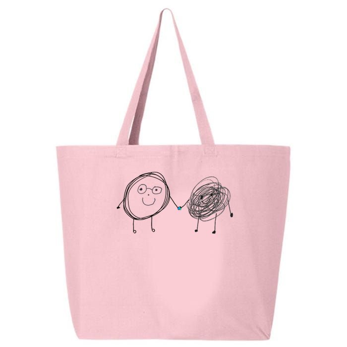 Connection. Calm With Chaos. Help Chaos With Connection. 25L Jumbo Tote