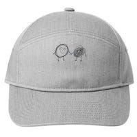 Connection. Calm With Chaos. Help Chaos With Connection. 7-Panel Snapback Hat