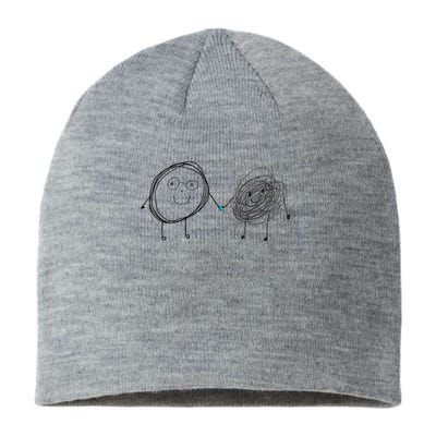 Connection. Calm With Chaos. Help Chaos With Connection. Sustainable Beanie