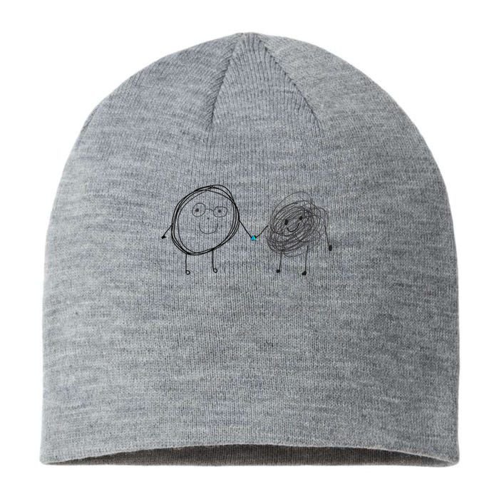 Connection. Calm With Chaos. Help Chaos With Connection. Sustainable Beanie