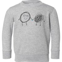 Connection. Calm With Chaos. Help Chaos With Connection. Toddler Sweatshirt