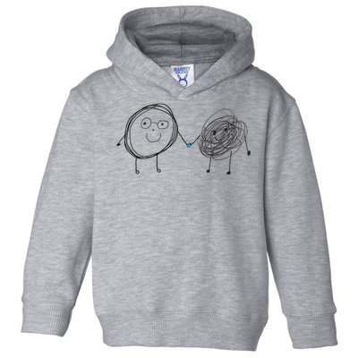 Connection. Calm With Chaos. Help Chaos With Connection. Toddler Hoodie