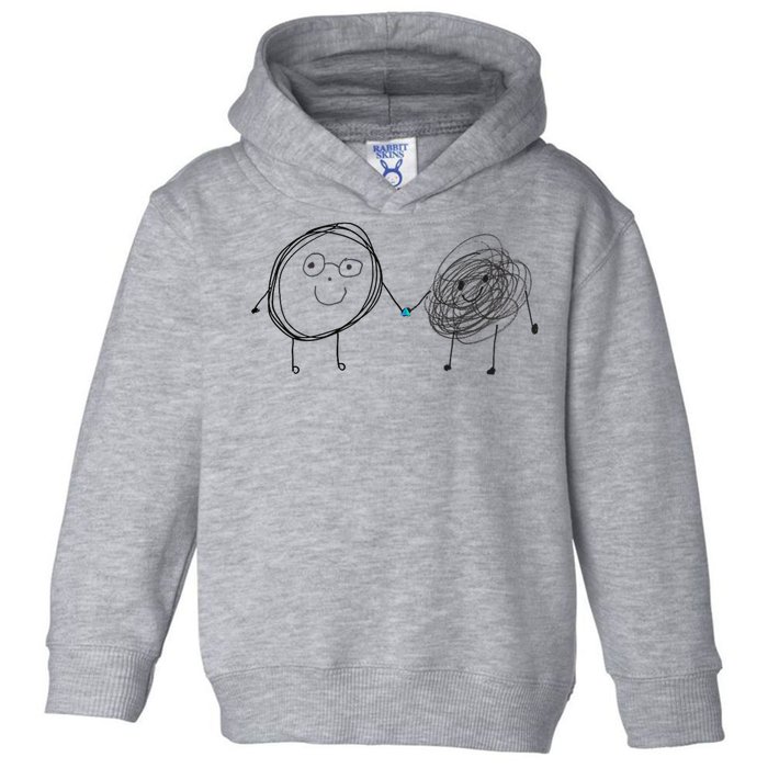 Connection. Calm With Chaos. Help Chaos With Connection. Toddler Hoodie