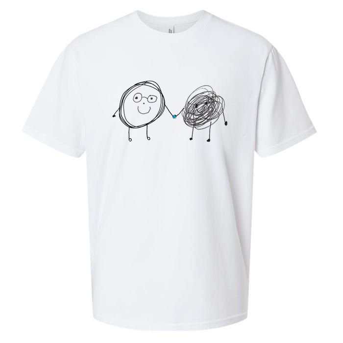 Connection. Calm With Chaos. Help Chaos With Connection. Sueded Cloud Jersey T-Shirt