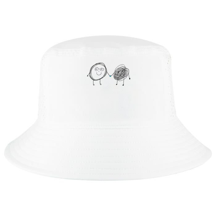 Connection. Calm With Chaos. Help Chaos With Connection. Cool Comfort Performance Bucket Hat
