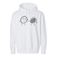 Connection. Calm With Chaos. Help Chaos With Connection. Garment-Dyed Fleece Hoodie