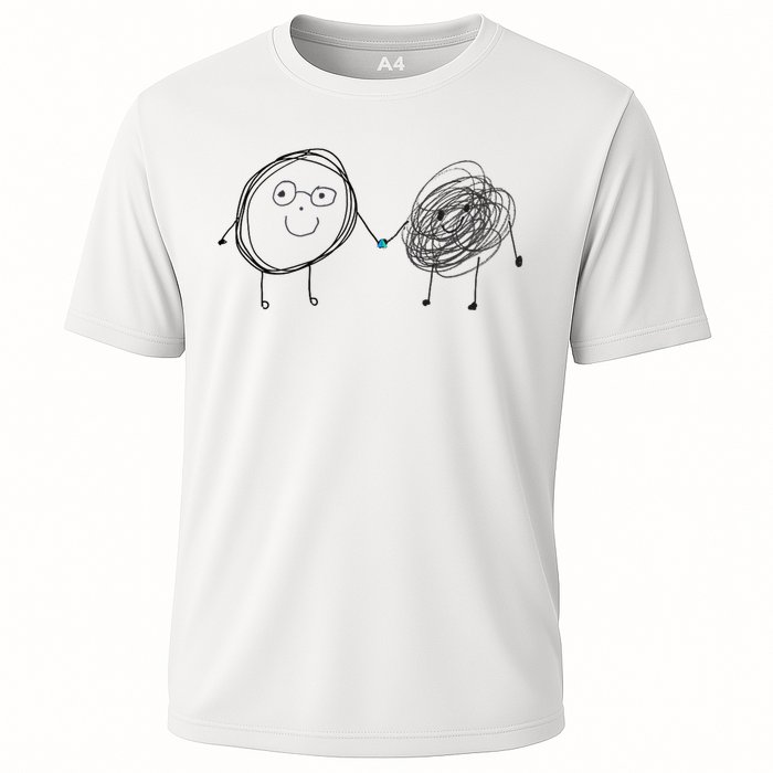 Connection. Calm With Chaos. Help Chaos With Connection. Performance Shirt