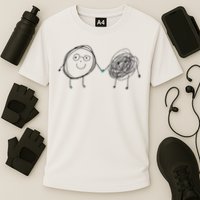 Connection. Calm With Chaos. Help Chaos With Connection. Performance Shirt