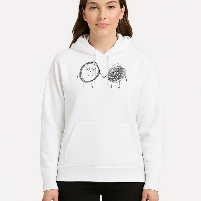 Connection. Calm With Chaos. Help Chaos With Connection. Hoodie