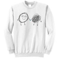 Connection. Calm With Chaos. Help Chaos With Connection. Sweatshirt