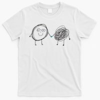 Connection. Calm With Chaos. Help Chaos With Connection. T-Shirt