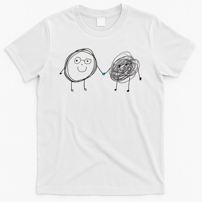Connection. Calm With Chaos. Help Chaos With Connection. T-Shirt