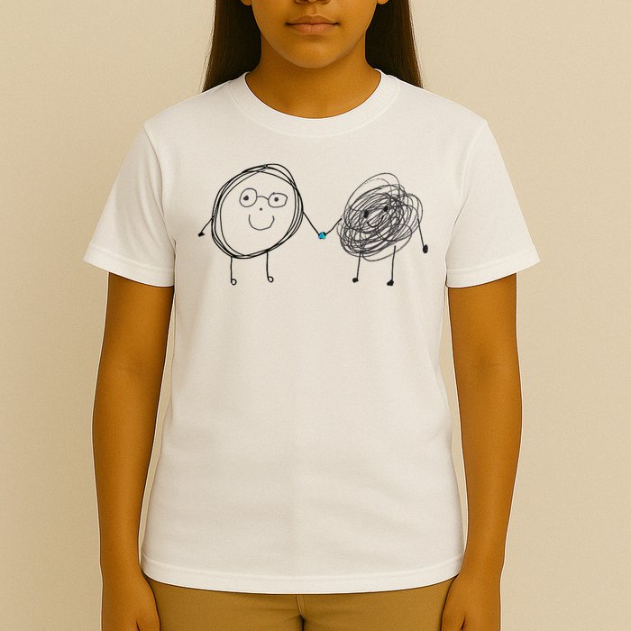 Connection. Calm With Chaos. Help Chaos With Connection. T-Shirt