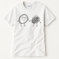 Connection. Calm With Chaos. Help Chaos With Connection. Tall T-Shirt