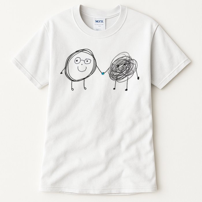 Connection. Calm With Chaos. Help Chaos With Connection. Tall T-Shirt