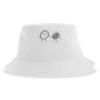 Connection. Calm With Chaos. Help Chaos With Connection. Sustainable Bucket Hat