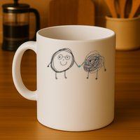 Connection. Calm With Chaos. Help Chaos With Connection. Mug