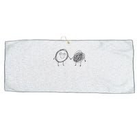 Connection. Calm With Chaos. Help Chaos With Connection. Large Microfiber Waffle Golf Towel