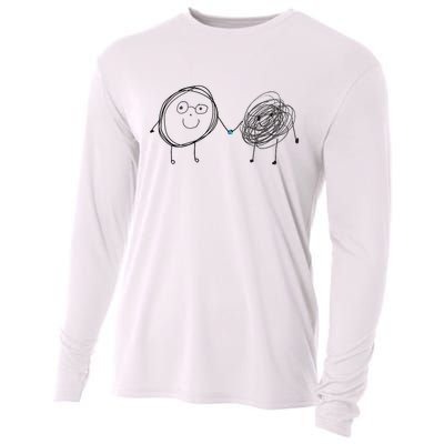 Connection. Calm With Chaos. Help Chaos With Connection. Cooling Performance Long Sleeve Crew