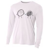 Connection. Calm With Chaos. Help Chaos With Connection. Cooling Performance Long Sleeve Crew