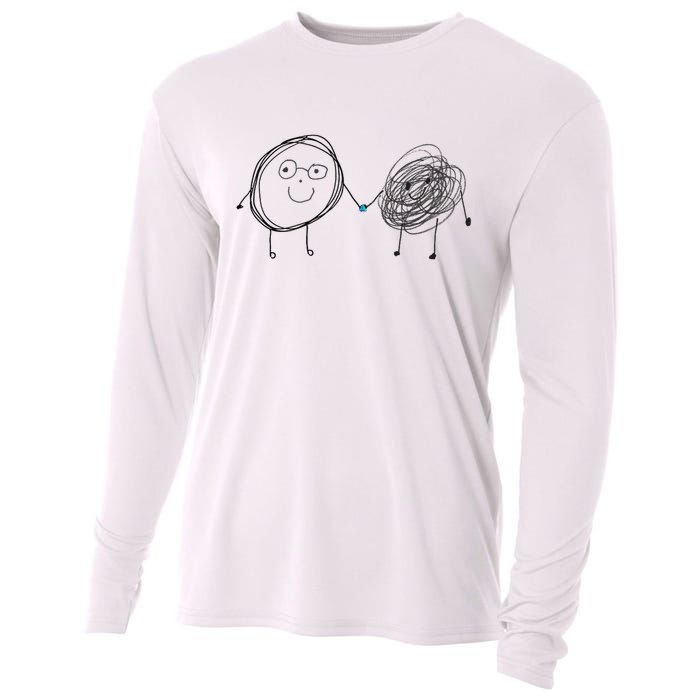 Connection. Calm With Chaos. Help Chaos With Connection. Cooling Performance Long Sleeve Crew