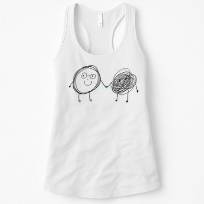 Connection. Calm With Chaos. Help Chaos With Connection. Womens Tank Top
