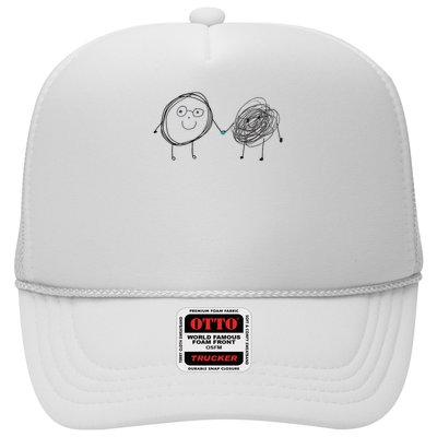 Connection. Calm With Chaos. Help Chaos With Connection. Trucker Hat