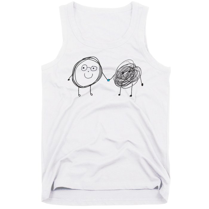 Connection. Calm With Chaos. Help Chaos With Connection. Tank Top