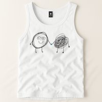 Connection. Calm With Chaos. Help Chaos With Connection. Tank Top