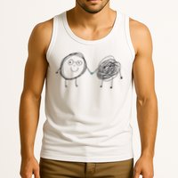 Connection. Calm With Chaos. Help Chaos With Connection. Tank Top