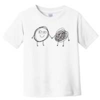 Connection. Calm With Chaos. Help Chaos With Connection. Toddler T-Shirt