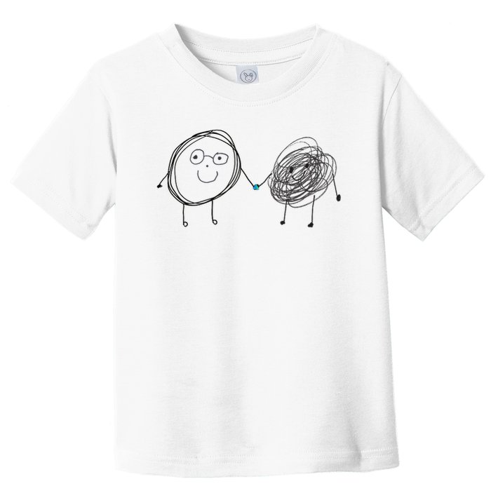 Connection. Calm With Chaos. Help Chaos With Connection. Toddler T-Shirt