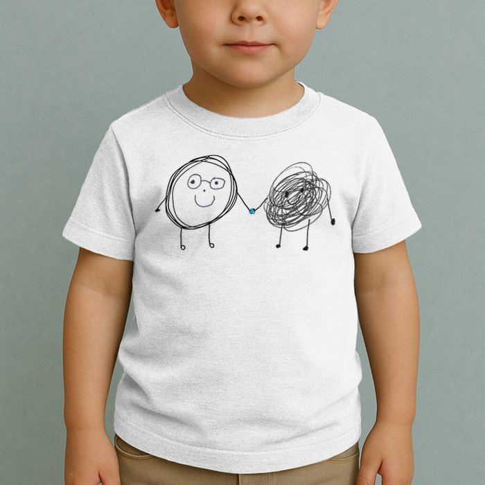 Connection. Calm With Chaos. Help Chaos With Connection. Toddler T-Shirt