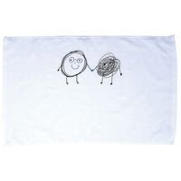 Connection. Calm With Chaos. Help Chaos With Connection. Microfiber Hand Towel