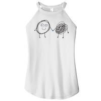 Connection. Calm With Chaos. Help Chaos With Connection. Women's Perfect Tri Rocker Tank