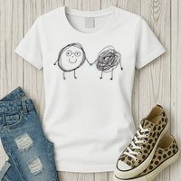 Connection. Calm With Chaos. Help Chaos With Connection. Womens T-Shirt