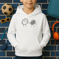 Connection. Calm With Chaos. Help Chaos With Connection. Kids Hoodie