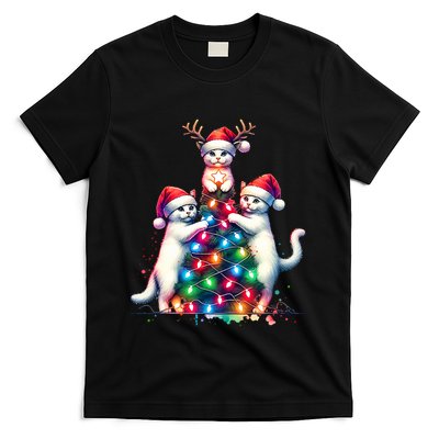 Christmas Cat Xmas Cats Christmas Cat Lover T-Shirt