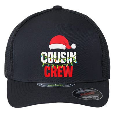 Cousin Crew Xmas Family Reunion Christmas Relatives Gift Flexfit Unipanel Trucker Cap