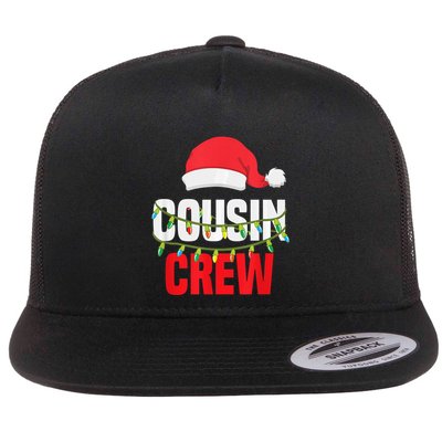 Cousin Crew Xmas Family Reunion Christmas Relatives Gift Flatbill Hat