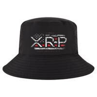 Crypto Currency Xrp Cryptocurrency American Flag Xrp Cool Comfort Performance Bucket Hat