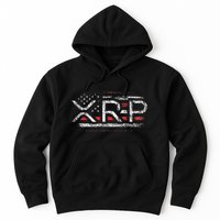 Crypto Currency Xrp Cryptocurrency American Flag Xrp Hoodie