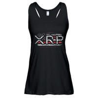 Crypto Currency Xrp Cryptocurrency American Flag Xrp Ladies Essential Flowy Tank