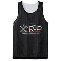 Crypto Currency Xrp Cryptocurrency American Flag Xrp Mesh Reversible Basketball Jersey Tank