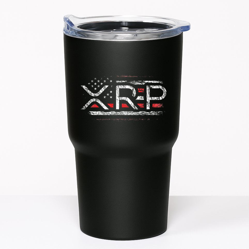 Crypto Currency Xrp Cryptocurrency American Flag Xrp Tumbler