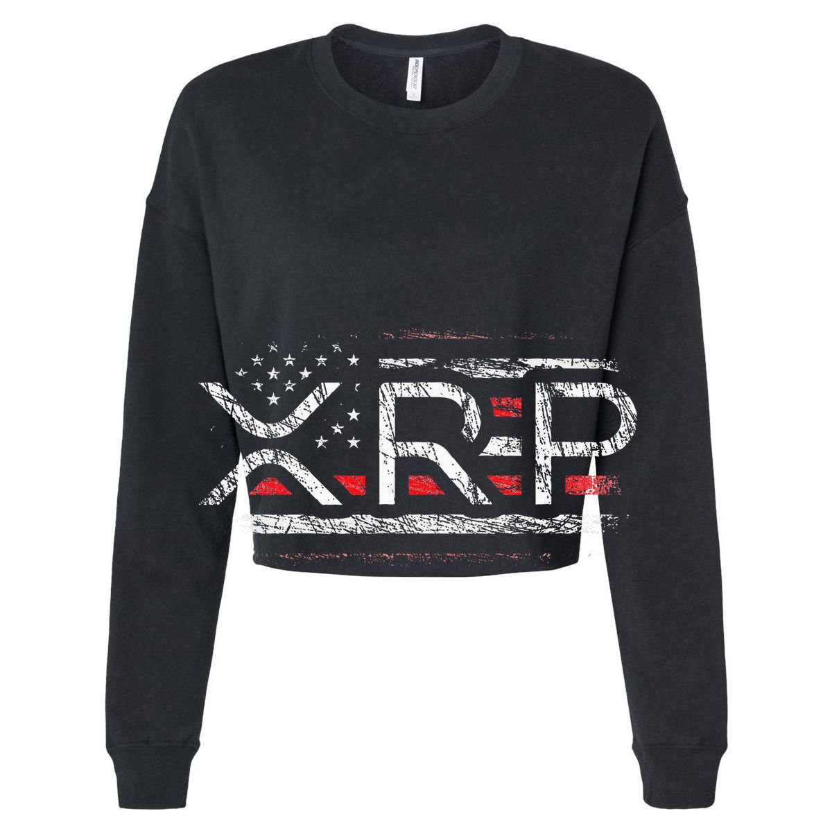 Crypto Currency Xrp Cryptocurrency American Flag Xrp Wool Snapback Cap