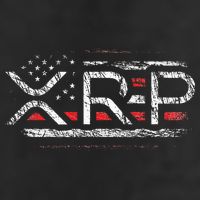 Crypto Currency Xrp Cryptocurrency American Flag Xrp 7 Panel Mesh Trucker Snapback Hat